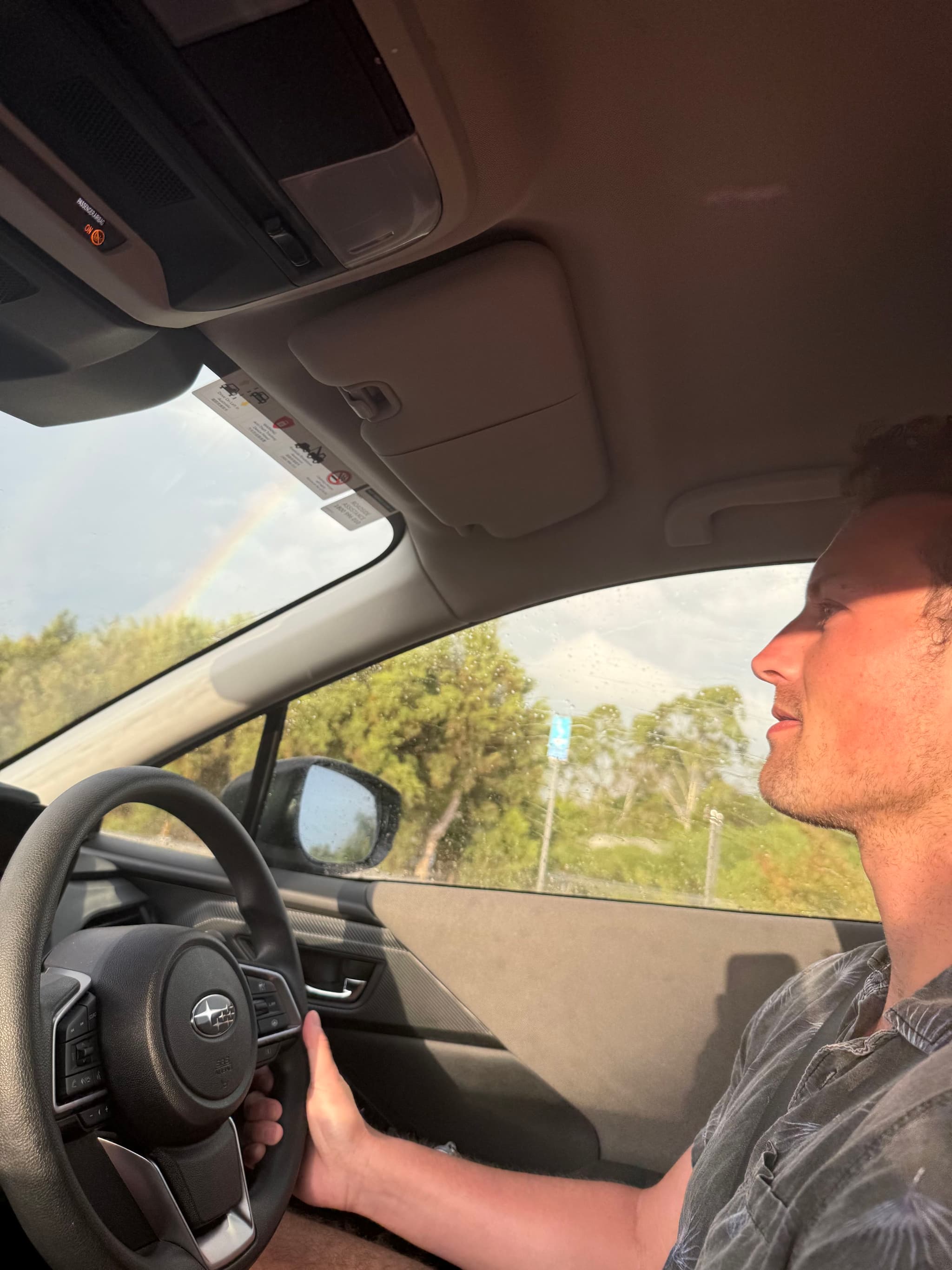 big o + subaru + rainbow